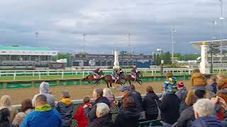 Dawn at the Downs May 1st 2023!! Oaks horses.