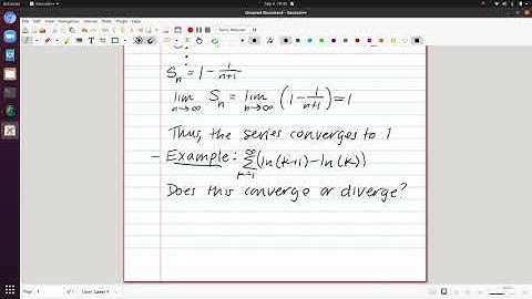 Sequences & Series Video 3 - Telescoping Series