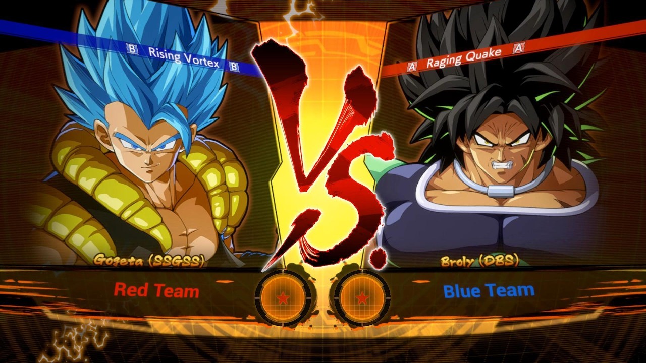 Gogeta Blue Vs Broly Epic Fight! Dragon Ball Z Fighters