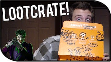 Loot Crate July 2014 Unboxing (Villains) - Deadpool Socks, Sick T-Shirt, and Much More!