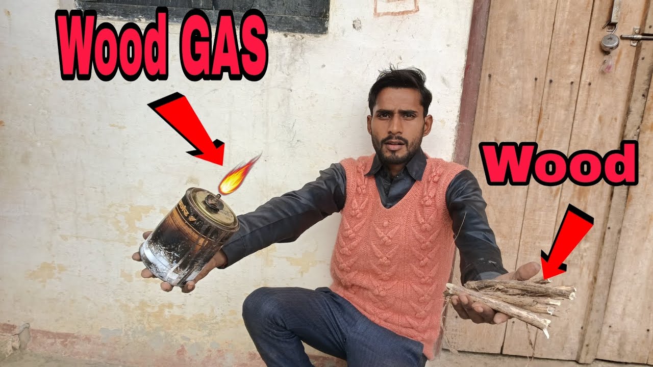 How To Making हमने लकड़ी से GAS बनाई😱