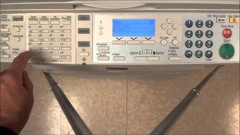 Ricoh Lanier 4 Line Display Programing Fax Destinations