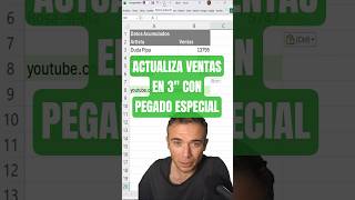 Excel: suma datos sin fórmulas con Pegado Especial 🚀