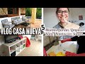 Vlog CASA NUEVA 5 *Compramos Muebles de Jardín, Limpiando el Baño, Playroom..* HOUSE TOUR BakeOrDie