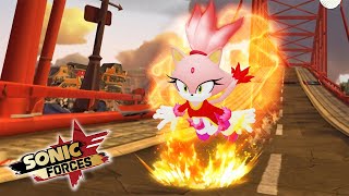 BURNING BLAZE is BACK | Sonic Forces: Speed Battle | 100th Character | 4K Gameplay screenshot 3