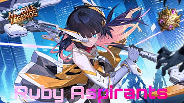 Mobile Legends | Ruby New Skin Aspirants Mecha Maiden Review