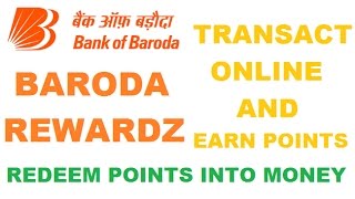 BARODA REWARDZ  : REGISTRATION AND EARNING BARODA REWARDZ POINTS || screenshot 2
