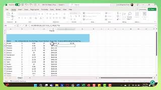 SPA 102 Week 3 Project 5-VLOOKUP