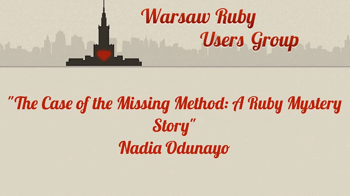 Nadia Odunayo - The Case of the Missing Method: A ...