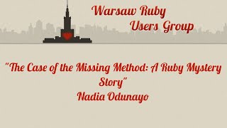 Famous Nadia Odunayo - The Case of the Missing Method: A Ruby Mystery Story Wealth
