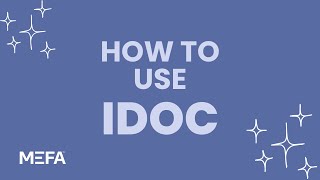 How To Use Idoc