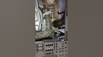 LG washer drain valve