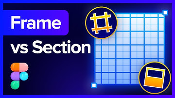 Difference between Figma Frames and Sections