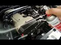 W210 e200 klasik motor temizleme spreyi ile motor temizliği...