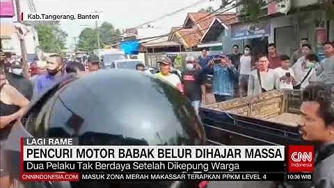 Pencuri Motor Babak Belur Dihajar Massa | REDAKSI SIANG (26/07/21)
