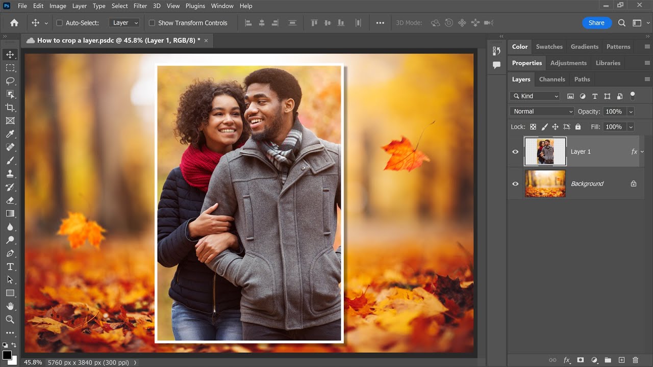 How to Crop an Image in Photoshop