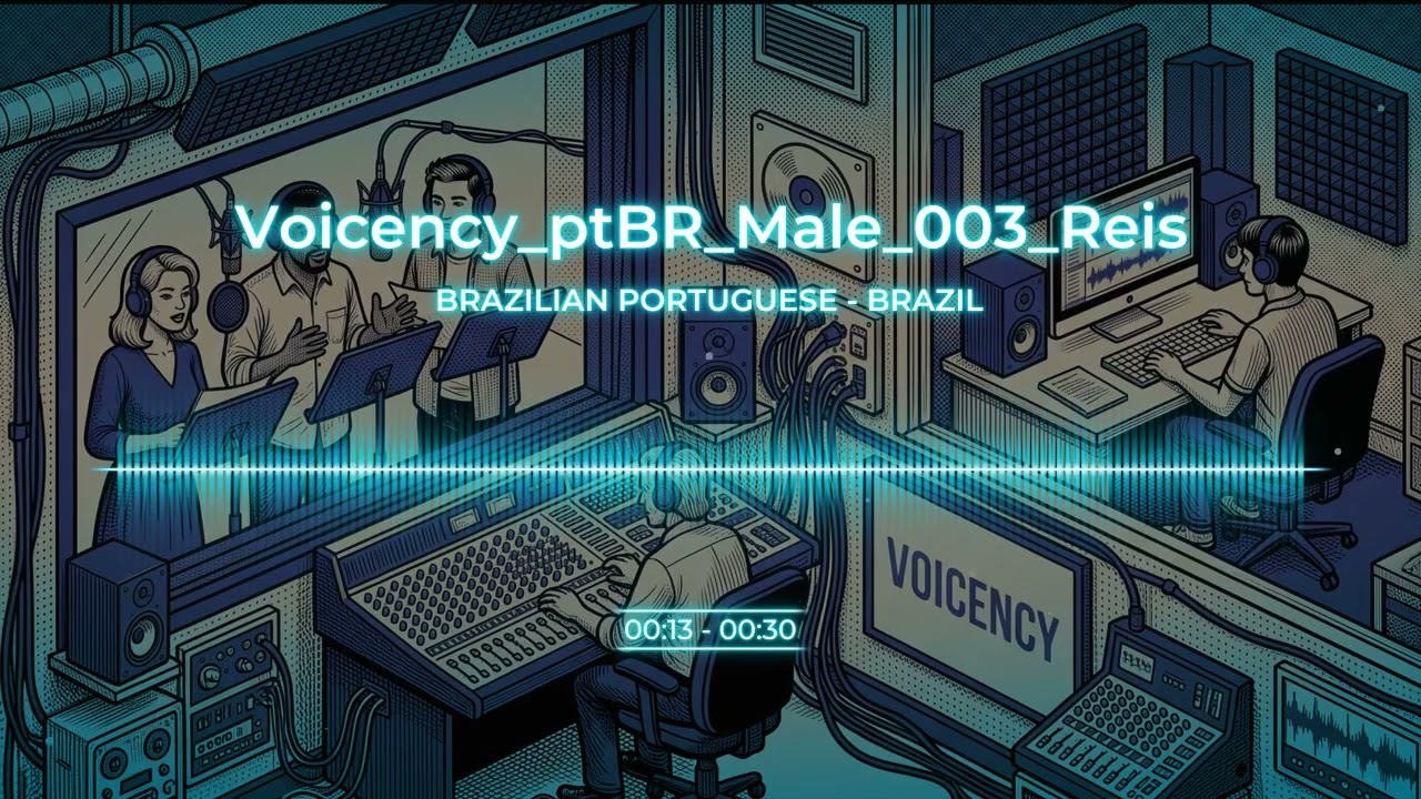 Brazilian Portuguese Male Voice - Voicency_ptBR_Male_003_Reis
