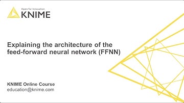 Explaining the Architecture of the Feed-Forward Neural Network