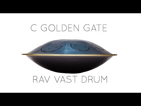RAV Vast C Golden Gate | Steel Tongue Drum | Full Sound Demo - YouTube