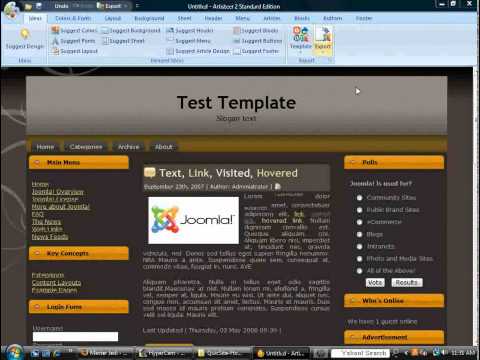 Joomla Template Maker