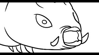Mothra meets... this Kaiju Shrimp!? (doodle meme)