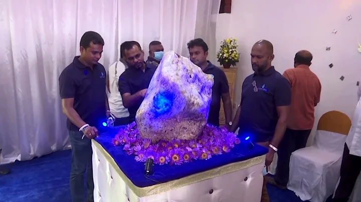 Sri Lanka unveils 'world's largest' corundum sapphire - DayDayNews