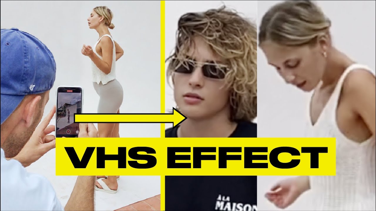 Create Realistic VHS VIDEO Effect for Tik Tok 📹 YouTube
