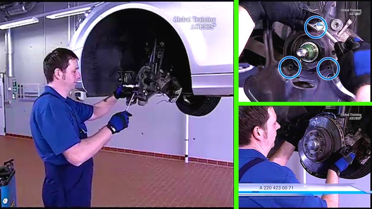 Mercedes-Benz Radlager defekt? Neue Reparaturlösung für C-Klasse und E-Klasse Coupé!