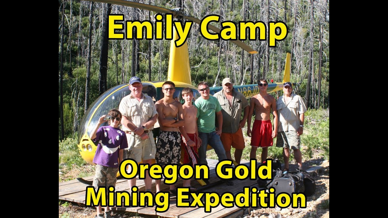 Emily Camp Helicopter Gold Mining Expedition YouTube