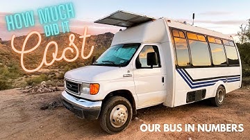 Our Bus in Numbers | WHAT DID IT COST?