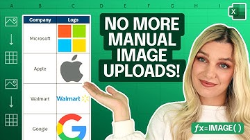 Stop Inserting Images in Excel Like This... Try This Function Instead!
