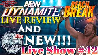 AEW Dynamite LIVE REVIEW #42 - NEW AEW CHAMPION Kenny Omega!!! We Watch, So YOU Don't Have To!!!