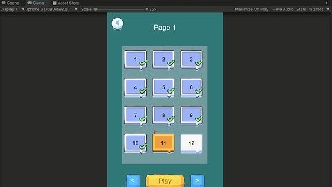 [3DVIETPRO] Phân trang Level Game sử dụng LinQ, Khoá học lập trình game unity 2D online