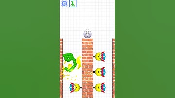 Draw to Smash: Game  #drawtosmash #gamingshorts Level 209