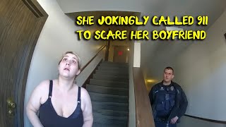 She jokingly called 911 to scare her boyfriend and you'll be shocked at what happened next...