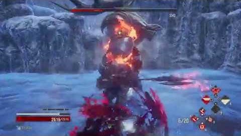 Code Vein | Queenslayer Halberd | Depths boss rush