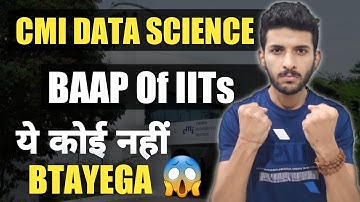 CMI MSc Data Science 2023 Course | Syllabus | Books | Strategy 🔥