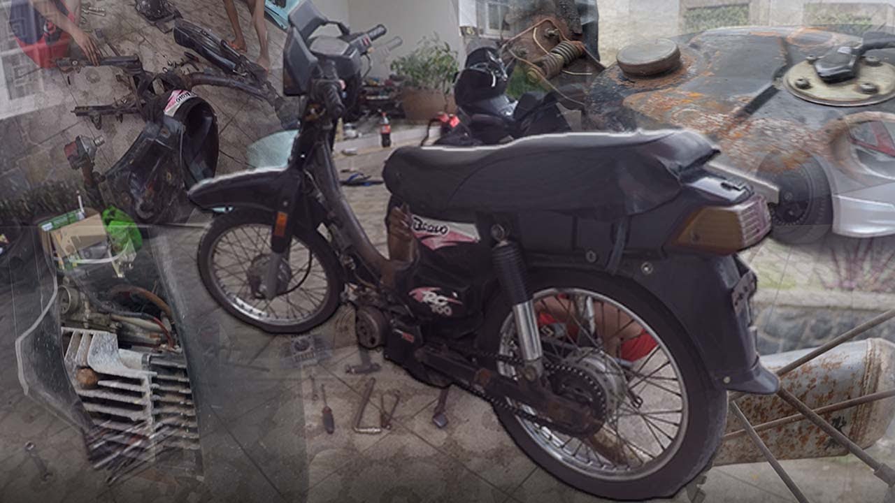 RESTORASI SUZUKI RC 100 |REVIEW SESUKA PIW