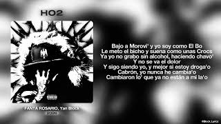 HO2- FANTA ROSARIO FT YAN BLOCK LETRA OFICIAL/ LA AMENAZA 