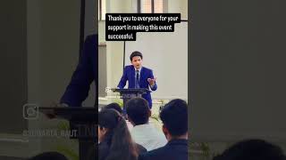 Guest lecture on cyber crimes and security.