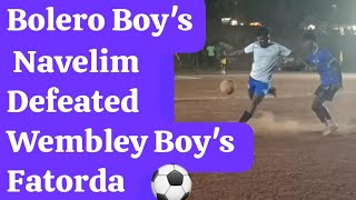 Bolero Boy's Navelim Defeated Wembley Boy's Fatorda, football organised by St. Anthony Boy's Agalli screenshot 5
