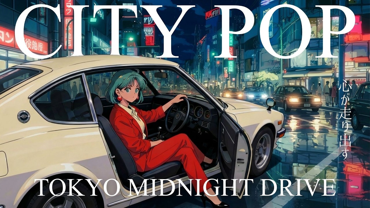 【80s】TOKYO MIDNIGHT DRIVE |あの場所へ心が走り出す日本シティポップDrive playlist