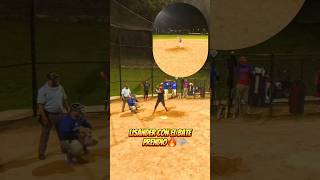 Lisander celebrandose su doble 🔥🔥 #Deportes #softball #lancasterpa #sports