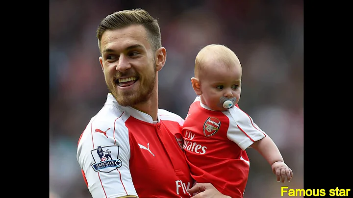 football player Aaron Ramsey and his wife Colleen ...