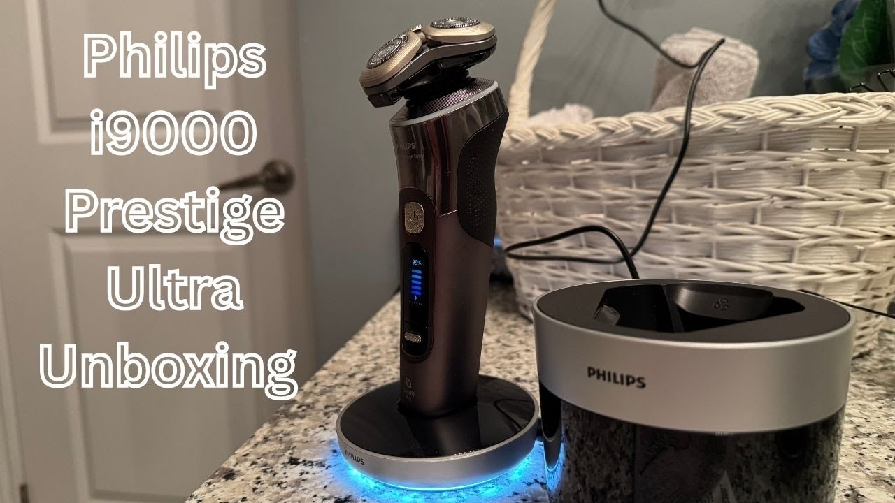 Philips i9000 Prestige Ultra Electric Shaver Unboxing - YouTube