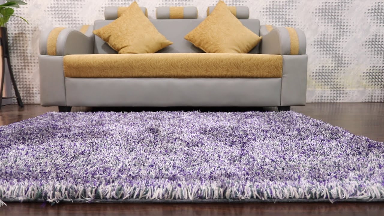 Hand Tufted Shag Polyester Area Rug