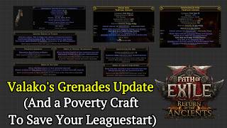 Valako's Grenades Day 5 Update and A Crossbow Poverty Craft