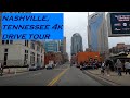 Nashville, Tennessee | 4k Drive Tour | Over 1 hour!