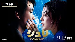 シュリ 映画フライヤー ハン・ソッキュ キム・ユンジン カン・ジェギュ 希少品 シュリ【2024年公開デジタルリマスター版】 | 映画チラシ