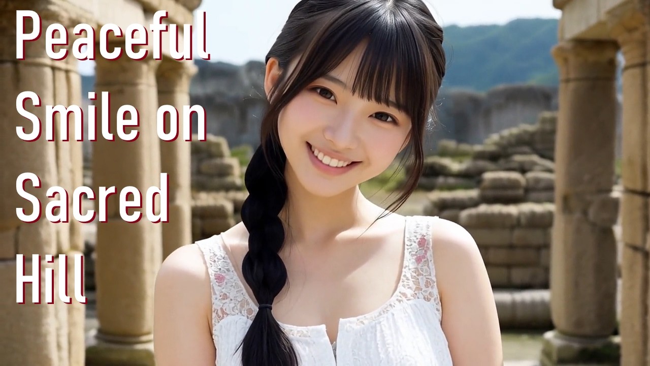 【日本美人】神話の丘と穏やかなほほえみ | Peaceful Smile on Sacred Hill